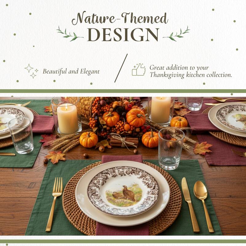 Spode Woodland Salad Plate Birds Motif - 8 inch