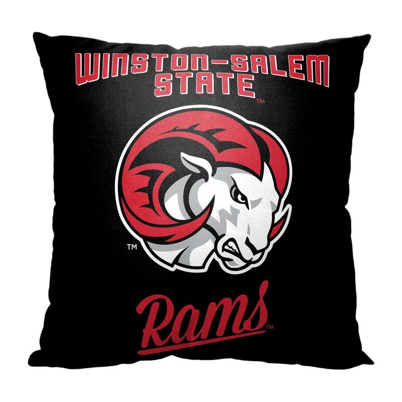 NCAA CIAA Alumni 18 Inch Throw Pillow - 18" x 18" - Winston-Salem State Rams