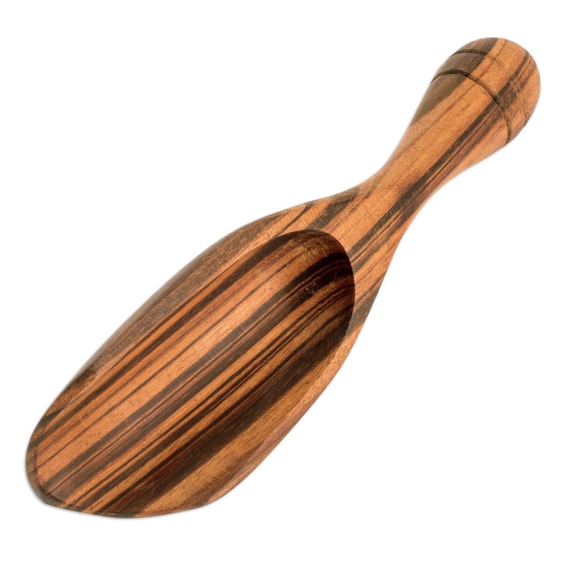 Novica Handmade Made From Scratch Wood Scoop