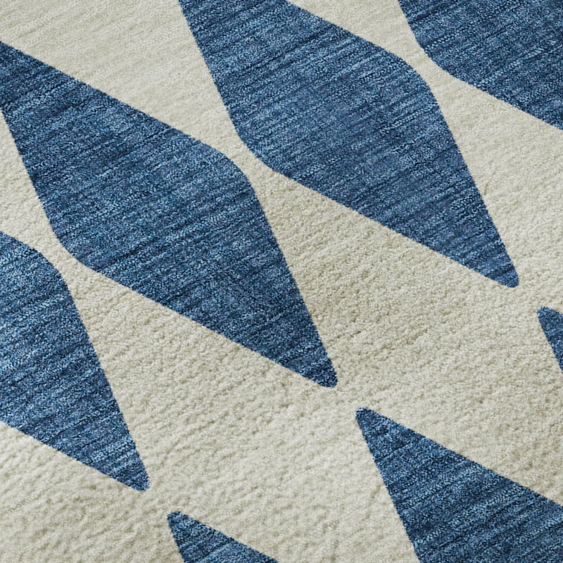 Premium Washable Super Soft Modern Diamond Mayfield Rug