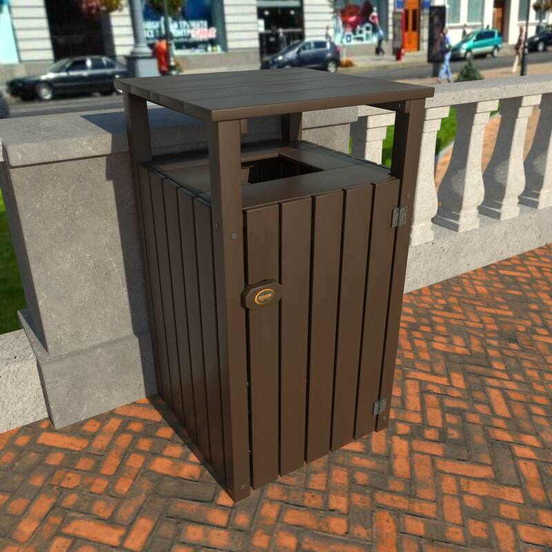 HIGHWOOD PROFESSIONAL Commercial Trash Can with Hood