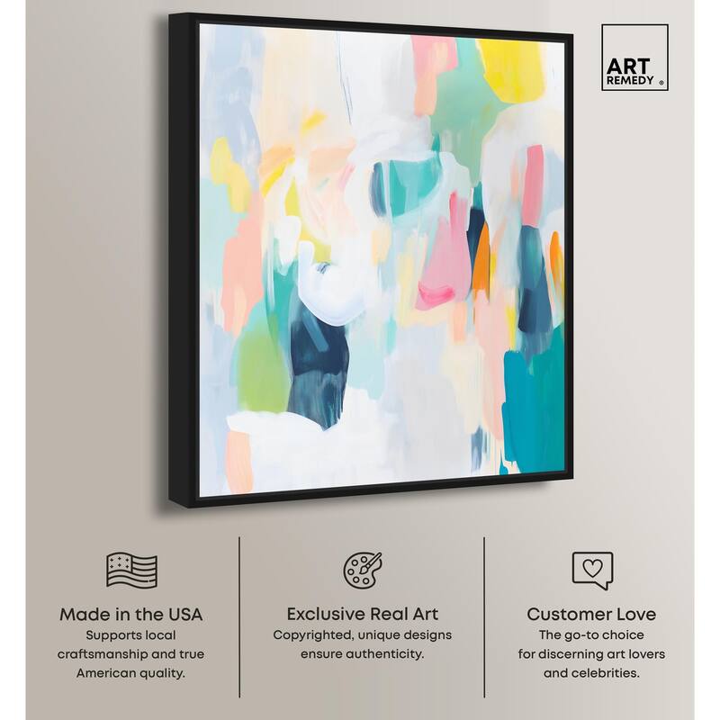 Layered Lush I Canvas by Art Remedy