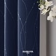 preview thumbnail 3 of 99, Deconovo Wave Line with Dots 52 Width Curtains Pair(2 Panel)
