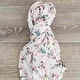 preview thumbnail 1 of 1, 2 - Pack Floral Garden Muslin Swaddle Blankets - N/A Soft Pink