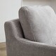 preview thumbnail 7 of 11, Swivel Accent Chair, Upholstered Skirted Swivel Chair with Removable Back Cushion, 360 Degree Comfy Armchair