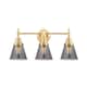 Option Satin Gold / Plated Smoke