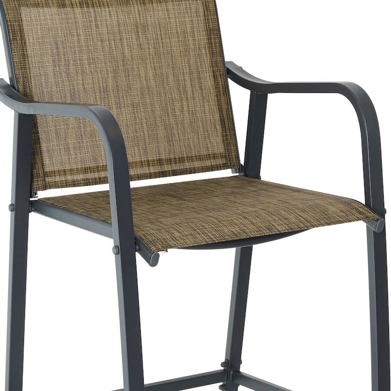 Lightweight Bar Height Barstools Outdoor Bar Stools Patio Bar Chairs - 21.3" W x 22.5" D x 44" H