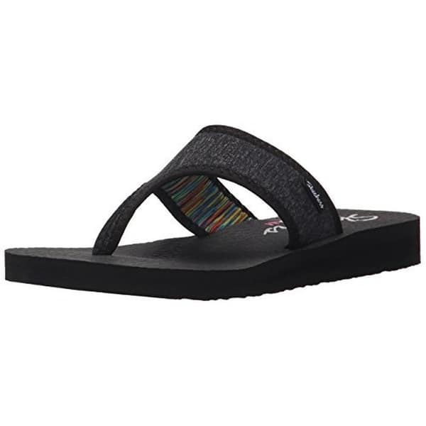 Shop Skechers Womens Meditation Zen Child Flip Flops Neoprene Yoga Foam Overstock 13848538