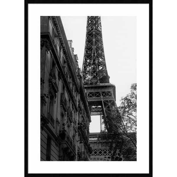 slide 2 of 7, Tour Eiffel - Eiffel Tower by Pictufy Studio III Wood Framed Wall Art Print