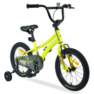 Anti-Skid Bikes Kids Bike Yellow Leisure Bikes Outdoor Bikes for