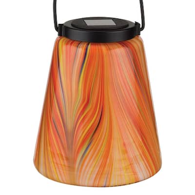 Murano Solar Lantern - Orange