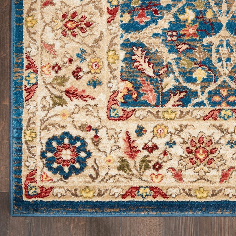 Nourison Revel Traditional Persian Floral Area Rug