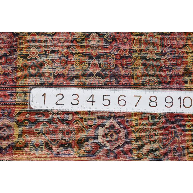 Hand Knotted Oriental 100% Wool Carpet Traditional Medallion Beige & Ivories Senneh Area Rug - 6' 3'' X 4' 5''