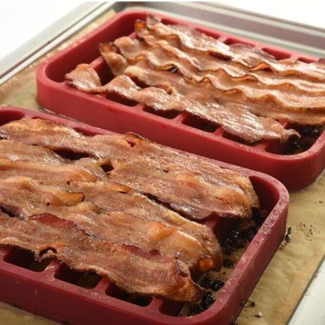 Norpro Nonstick Silicone Roast Rack / Trivet - Healthy Cooking & Roasting