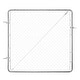 preview thumbnail 22 of 37, Galvanized Steel Chain Link Gate for Outdoor Yard and Garden