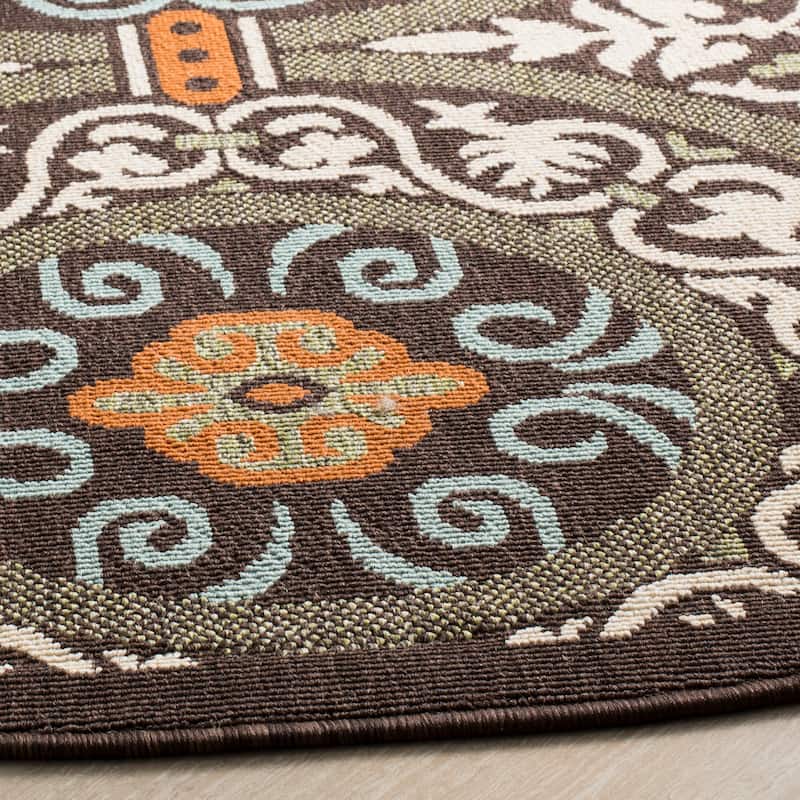 SAFAVIEH Veranda Rexhie Indoor/ Outdoor Waterproof Patio Backyard Rug