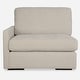 preview thumbnail 1 of 8, Uttermost Refuge Sand Left Arm Facing Sofa - 30"Hx 43.25"Wx 37.5 "D