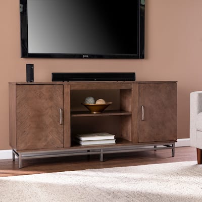 SEI Furniture Dibbonly Media TV Stand w/ Storage for TV's up to 56"