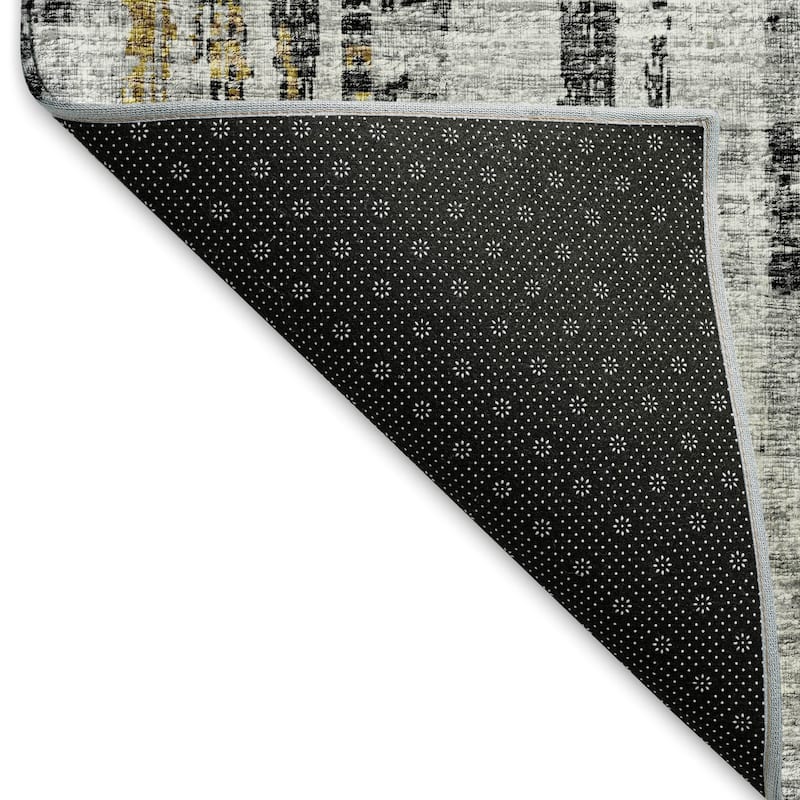 Premium Washable Super Soft Abstract Contemporary Mayfield Rug