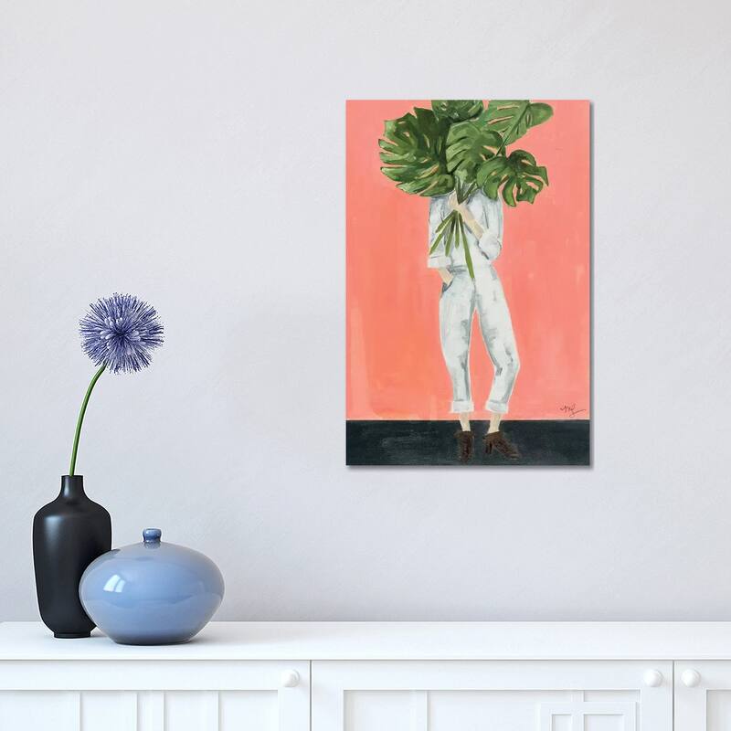 iCanvas "Monstera" by Meredith Steele Canvas Print - 18x12x1.5