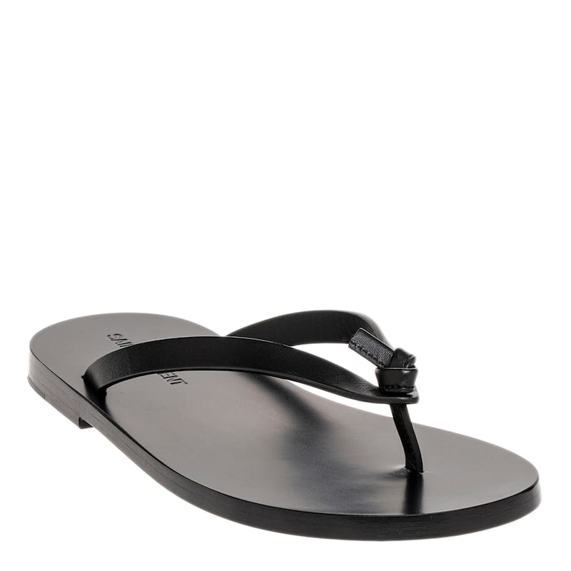 Saint Laurent Laguna Flat Sandal - 39 EU