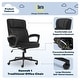 preview thumbnail 42 of 86, Serta Hannah Office Chair with Headrest Pillow, Adjustable Ergonomic Desk Chair with Lumbar Support