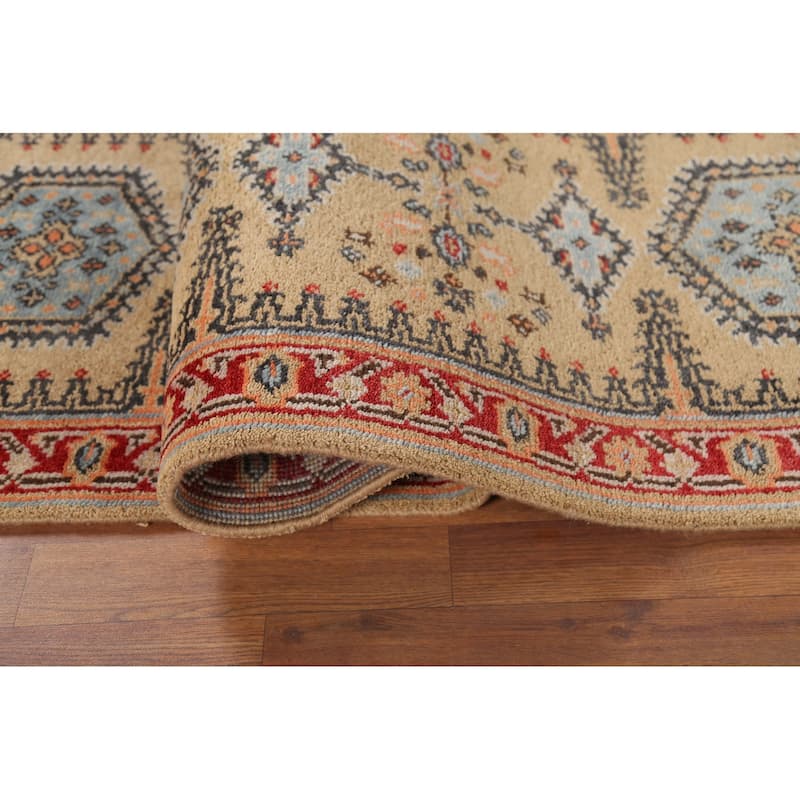 Viss Oriental Runner Rug Handmade Wool Carpet - 2'6"x 8'1"
