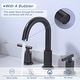 preview thumbnail 3 of 4, WOWOW Widespread 8 in.Double Handle Bathroom Faucet