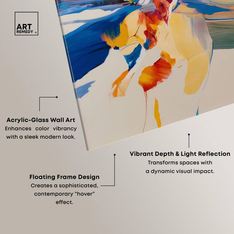 Flippant Bloom III Acrylic by Art Remedy, Ready to Hang