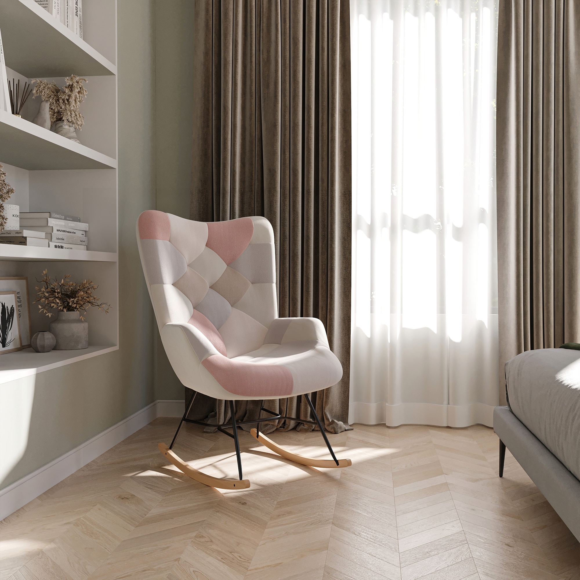 Belleze rocking chair top