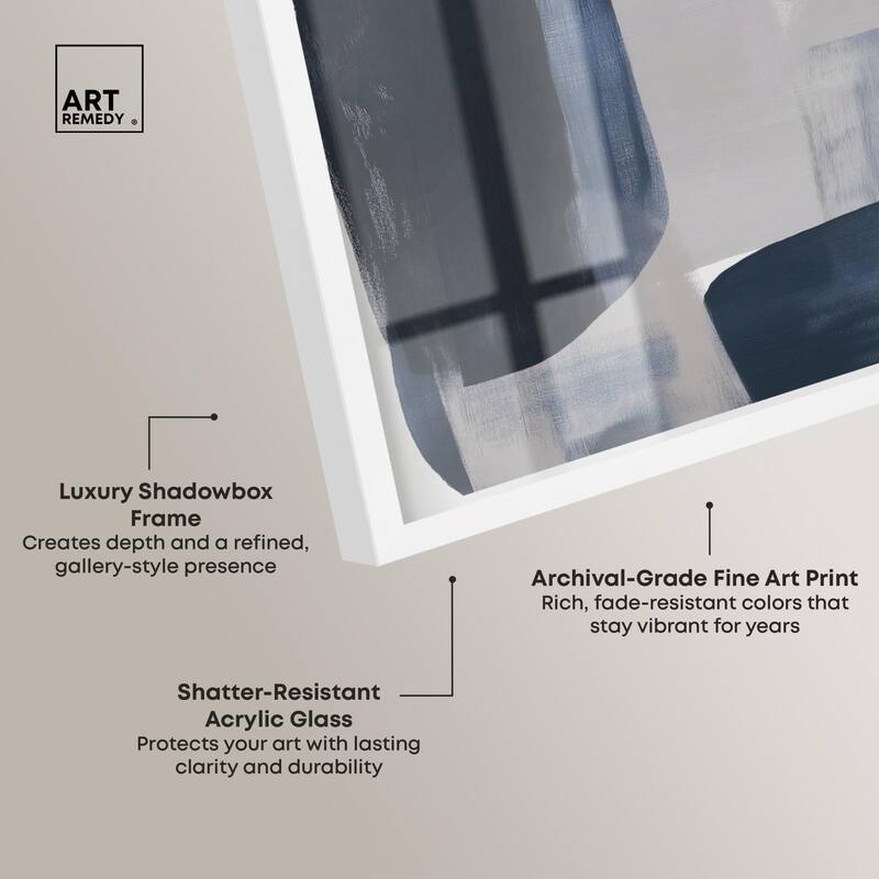 Oceanic Forms II Shadowbox by Art Remedy