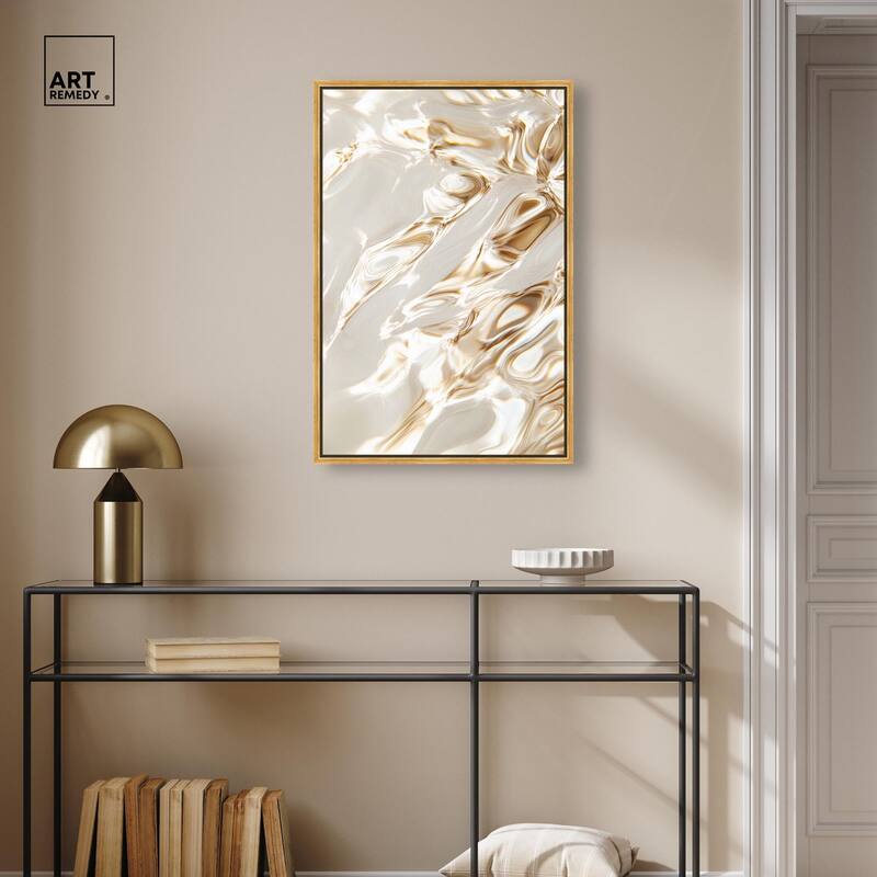 Light Reflections II Canvas by Art Remedy