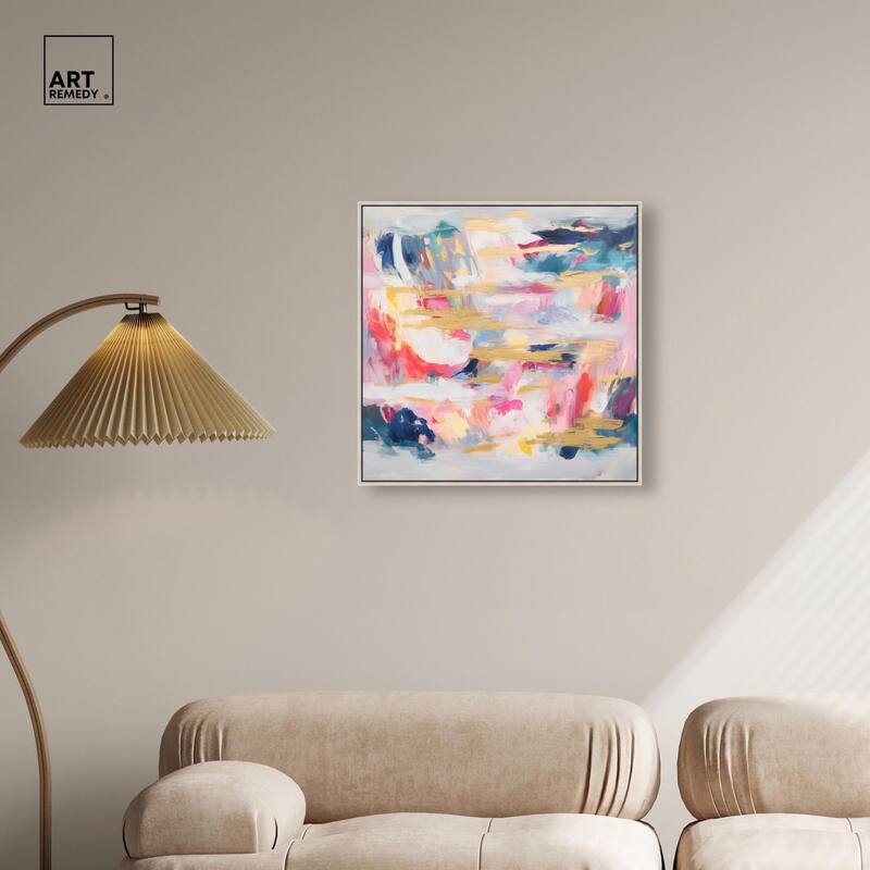 Balipink III Canvas by Art Remedy