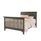 preview thumbnail 2 of 2, Taylor 57" Wide Farmhouse Convertible Crib, Dusk Gray