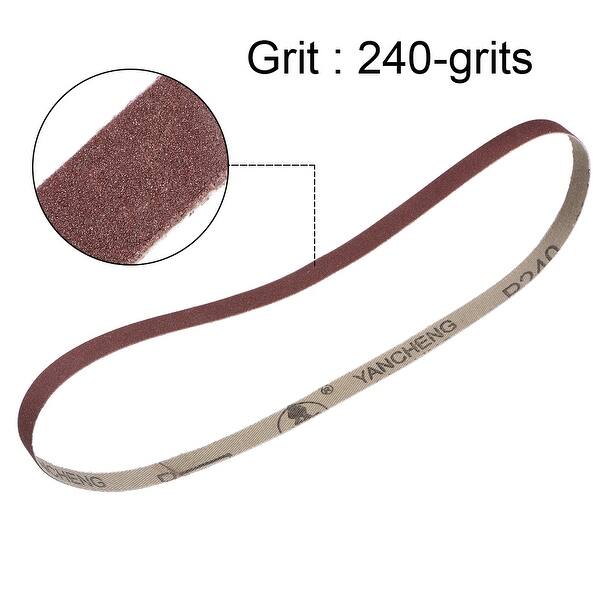 Shop 3 8inch X 21inch Sanding Belt 240 Grit Sand Belts For Belt