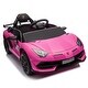 preview thumbnail 1 of 70, Lamborghini Aventador Xago 12V Electric Ride-On Car for Kids with Music and USB MP3 Perfect Christmas Gift Pink