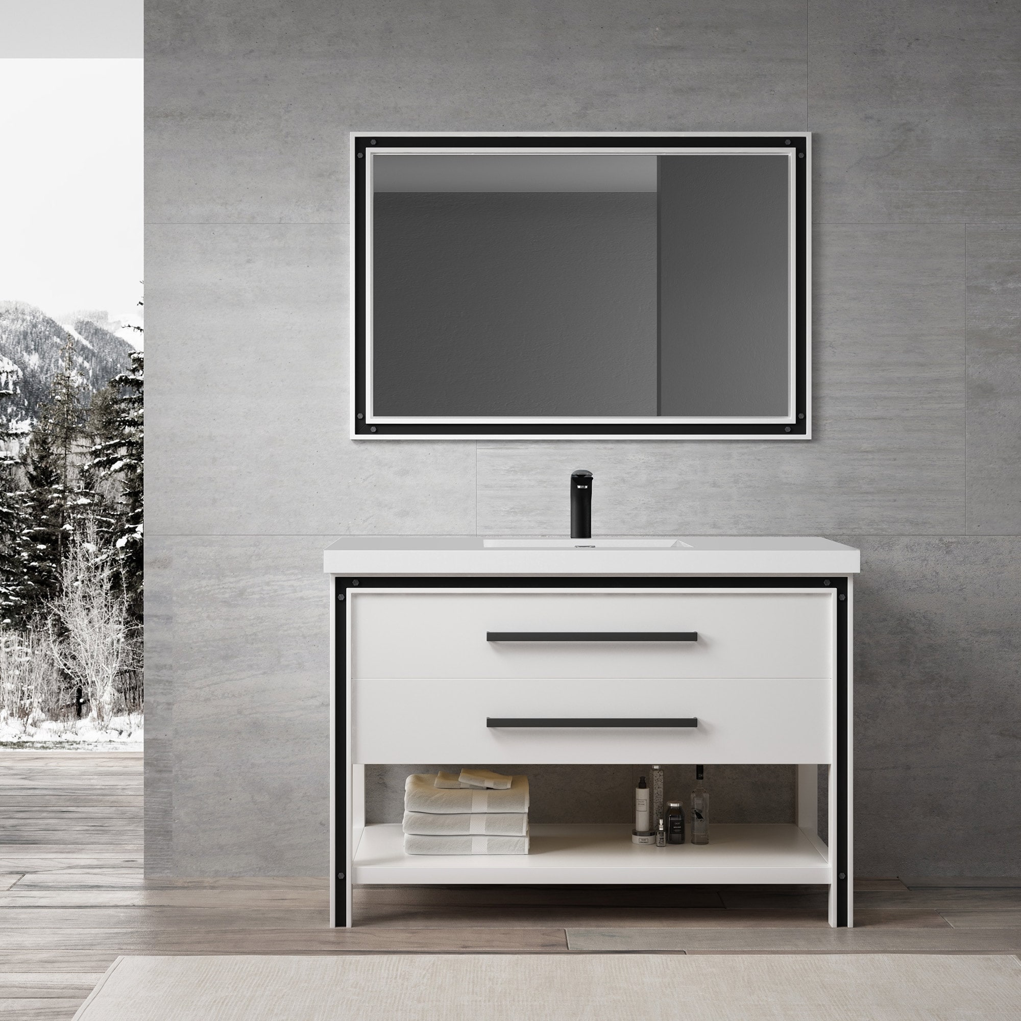 Thornton 48" Single Bathroom Vanity Set