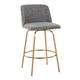Option Grey Noise Fabric