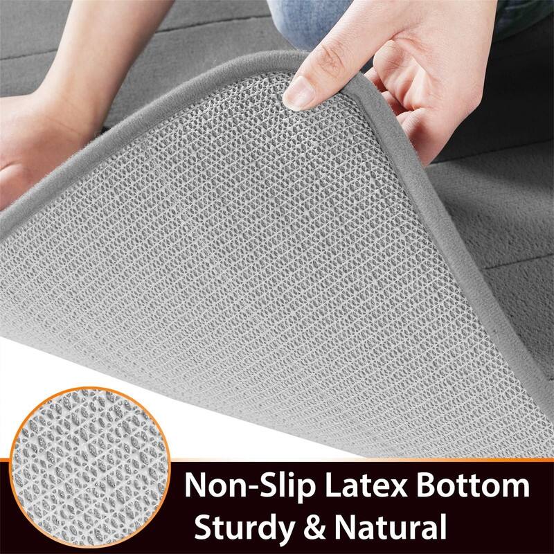 Memory Foam Bath Mat Set