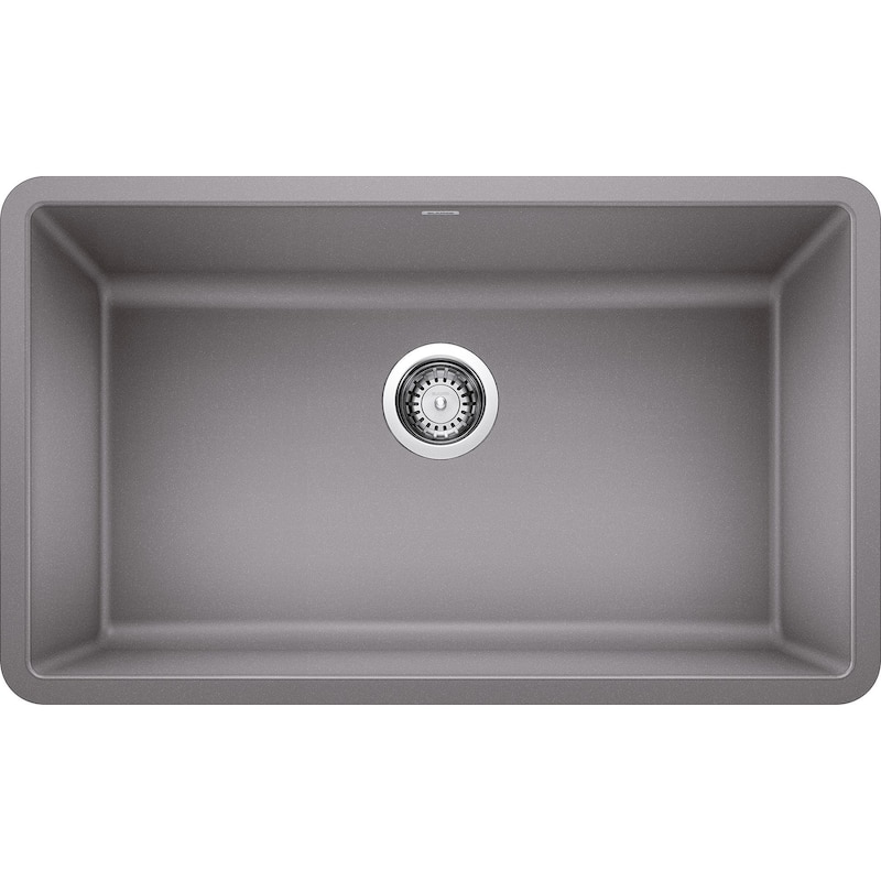 Blanco Precis/Artona Undermount Kitchen Sink and Faucet Set and Strainer