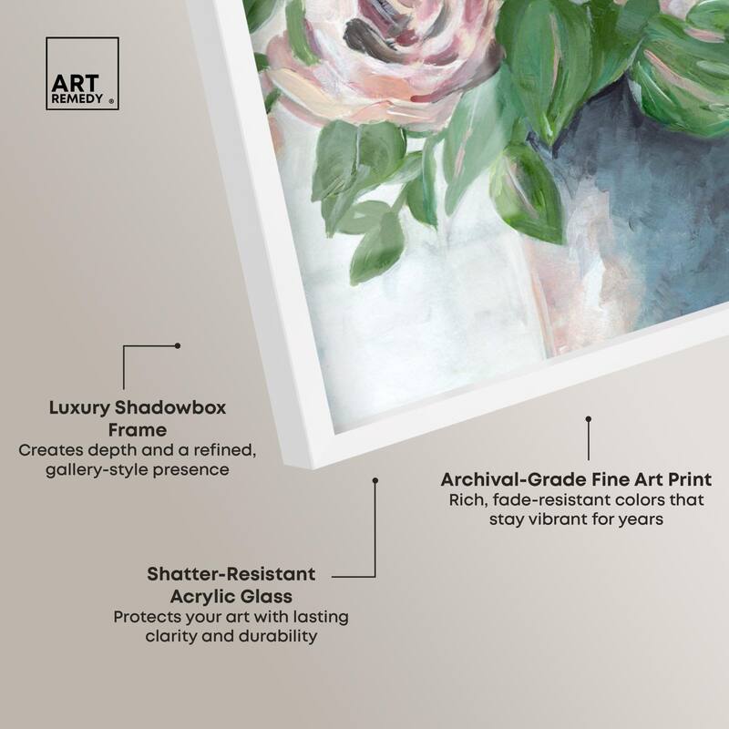 Flowers from my Garden Shadowbox by Art Remedy