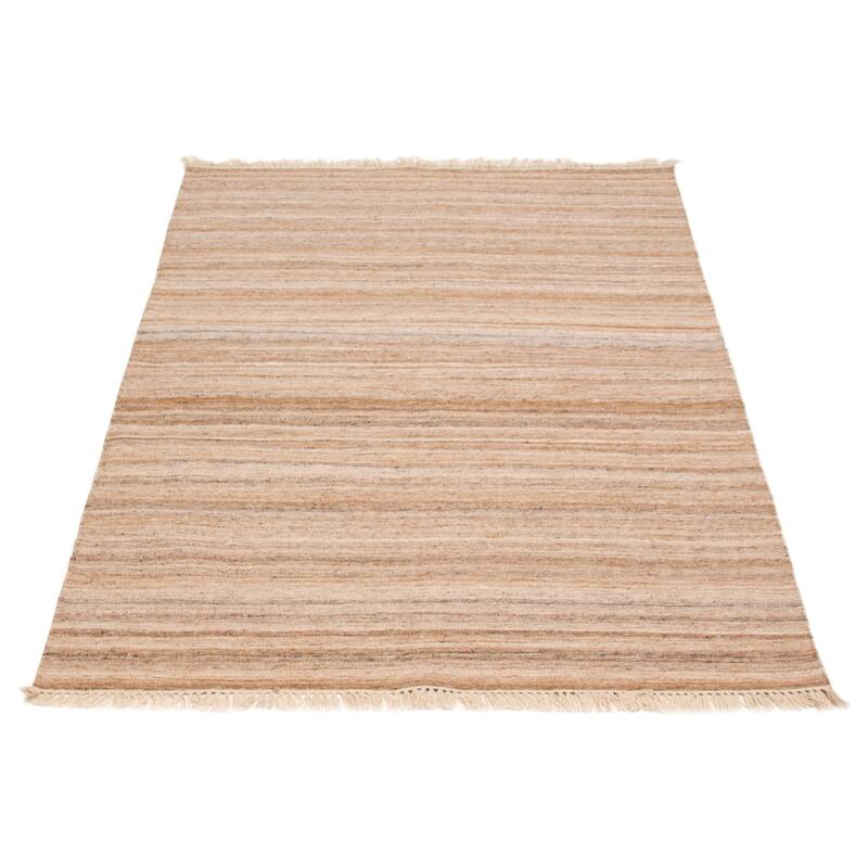 Boho Tan Kilim 5'5" x 7'6" - 5'5 x 7'6