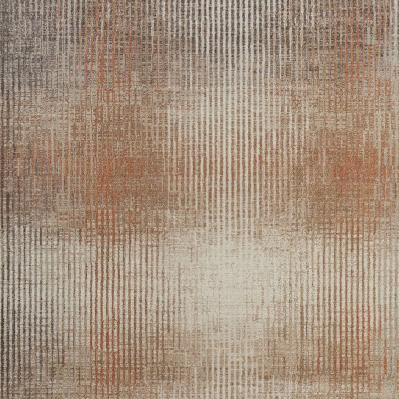 HomeRoots Abstract Industrial Rectangle Area Rug