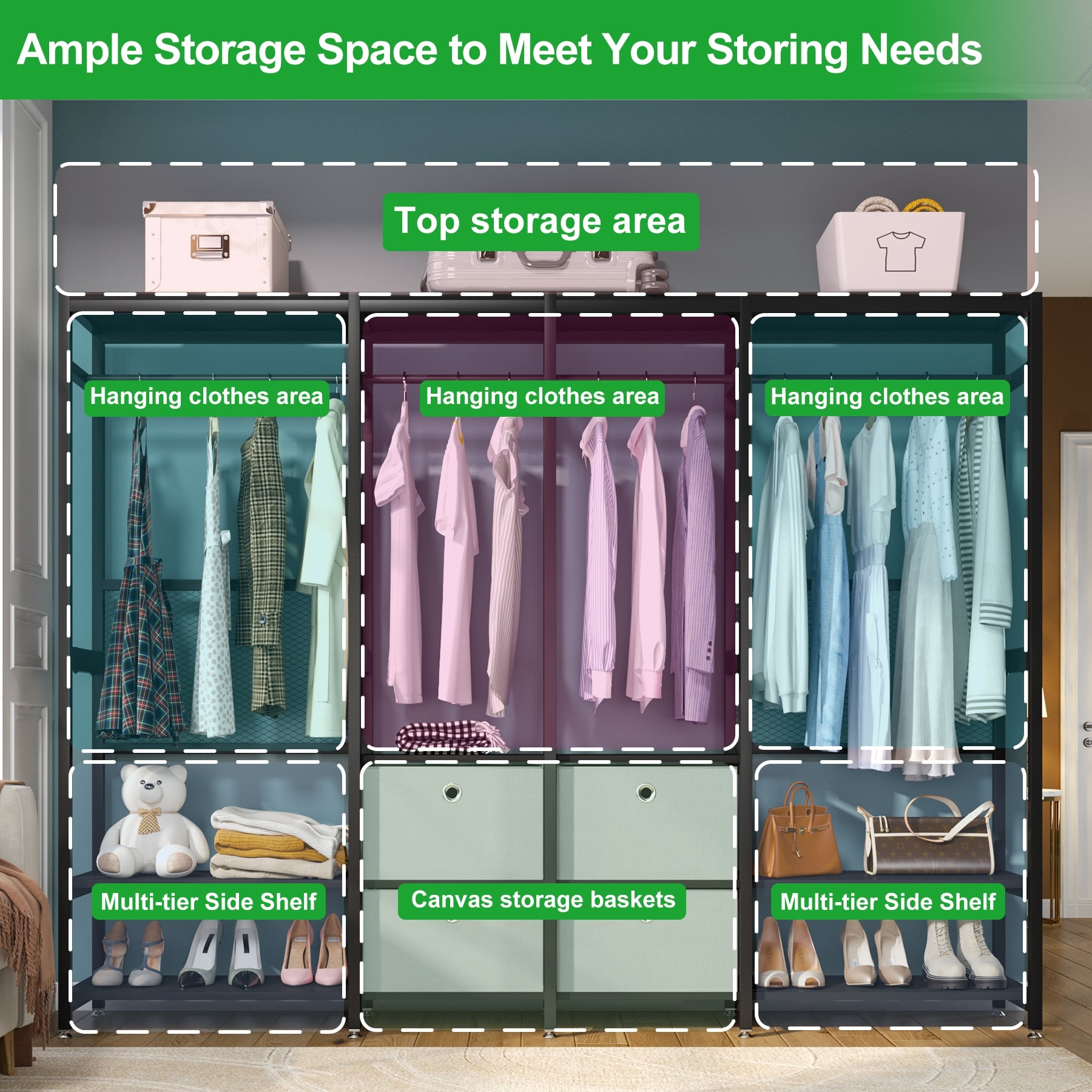 https://ak1.ostkcdn.com/images/products/is/images/direct/e0c2619d3a78f33d636a21a03dfc2bb5db4f2a38/Extra-Large-Freestanding-Closet-Organizer-with-Shelves-and-Hanging-Rods.jpg