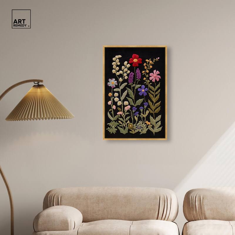 Fiber Flora on Fathomless Canvas by Art Remedy