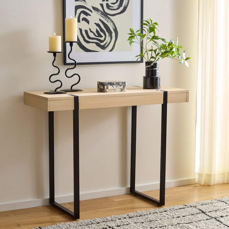 SAFAVIEH Home Klausner Console Table - 39"W x 16"D x 30"H