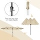 preview thumbnail 27 of 43, Ainfox 15Ft Patio Umbrella with Crank Without Base