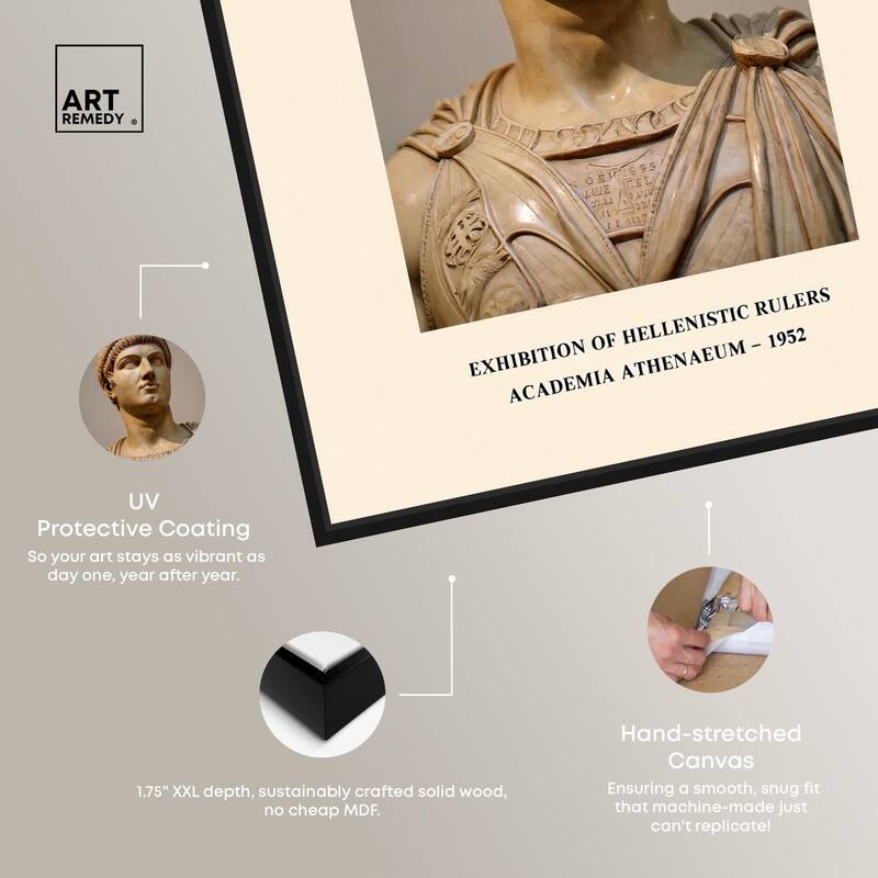 Alexander the Great Canvas by Art Remedy