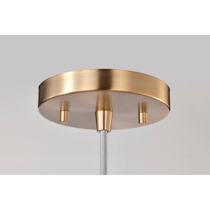 Corrine 18 Inch LED Pendant Burnished Brass 3K/4K/5K CCT Selectable - Burnished Brass