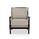 preview thumbnail 15 of 20, Digg Transitional Beige Fabric Upholstered Accent Chair by Furniture of America